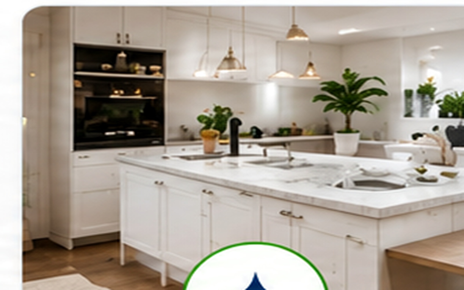 Deep cleaning kitchen